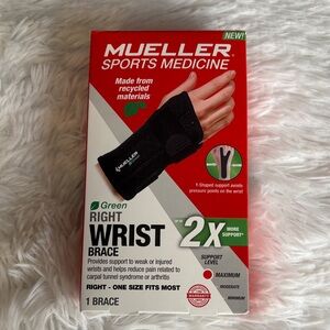 Mueller Green Wrist Brace - Black